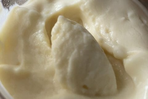 Cliquez pour zoomer ! Crème dessert au chocolat blanc Thermomix par Miminefer