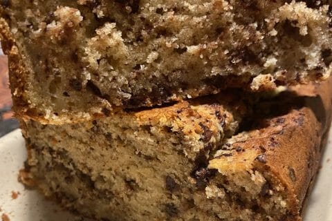 Cliquez pour zoomer ! Cake à la ricotta et aux pépites de chocolat Thermomix par Miminefer