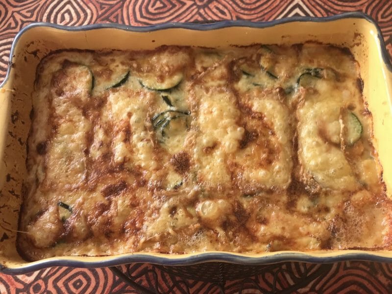 Cliquez pour zoomer ! Gratin de courgettes au chèvre Thermomix par Miminefer