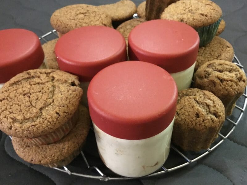 Cliquez pour zoomer ! Muffins crème de marrons Thermomix par Miminefer