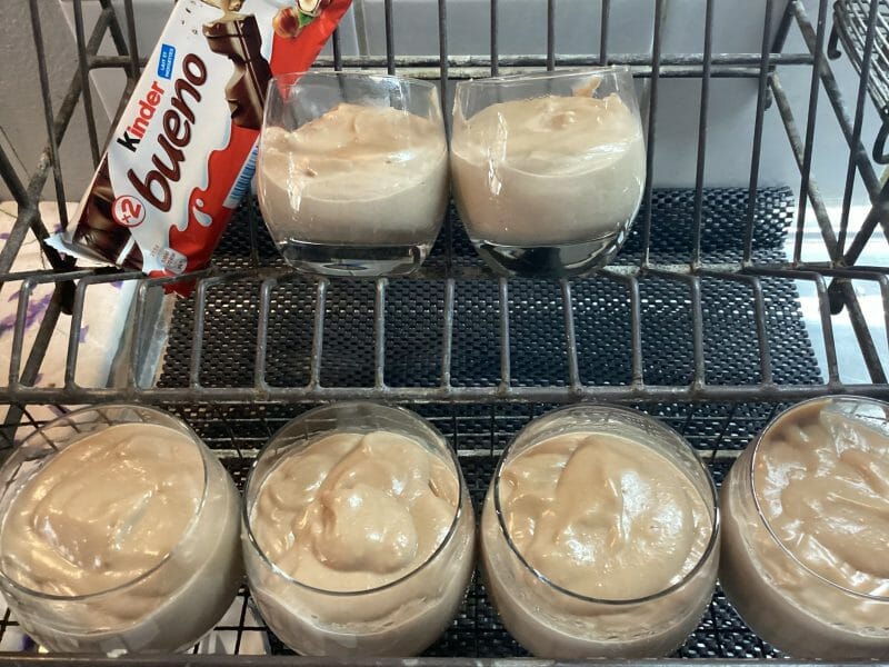 Cliquez pour zoomer ! Crème au Kinder Bueno Thermomix par Miminefer