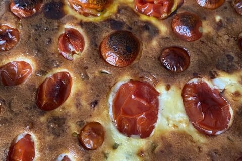 Cliquez pour zoomer ! Quiche poulet et tomates cerises Thermomix par Miminefer