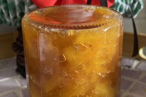 Cliquez pour zoomer ! Confiture d’ananas à la vanille Thermomix par Miminefer