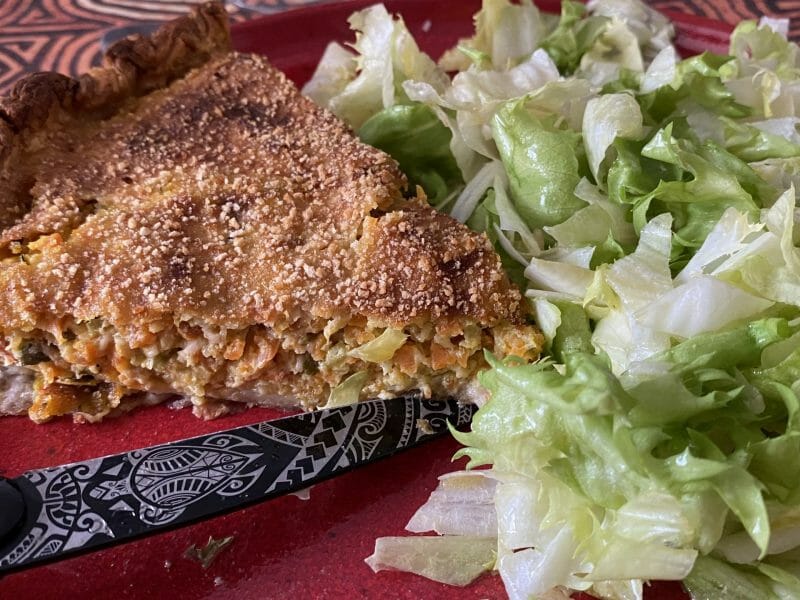 Cliquez pour zoomer ! Tarte courgettes et carottes Thermomix par Miminefer