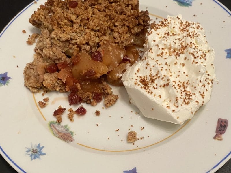 Cliquez pour zoomer ! Croustade aux pommes canadienne Thermomix par Miminefer