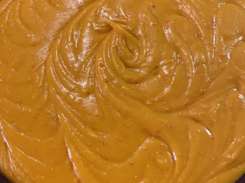 Cliquez pour zoomer ! Purée de potimarron au chorizo Thermomix par Miminefer