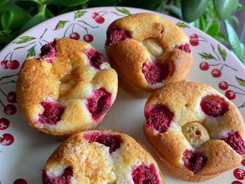 Cliquez pour zoomer ! Visitandines aux framboises Thermomix par Miminefer