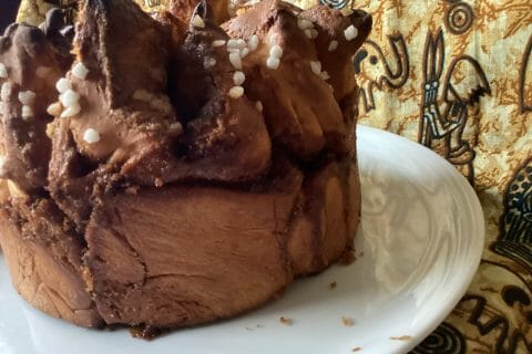 Cliquez pour zoomer ! Brioche à effeuiller à la cannelle Thermomix par Miminefer