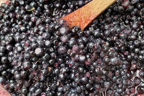Cliquez pour zoomer ! Confiture de myrtilles Thermomix par Miminefer