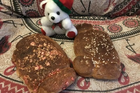 Cliquez pour zoomer ! Cougnou – Coquille de Noël Thermomix par Miminefer