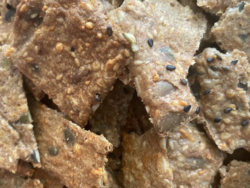 Cliquez pour zoomer ! Cake aux poivrons, fêta et olives Thermomix par Miminefer