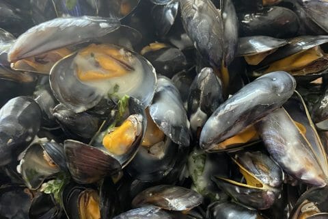 Cliquez pour zoomer ! Moules marinières Thermomix par Miminefer