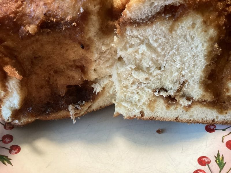 Cliquez pour zoomer ! Brioche à effeuiller à la cannelle Thermomix par Miminefer