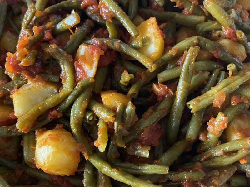 Cliquez pour zoomer ! Haricots verts à l’italienne Thermomix par Miminefer