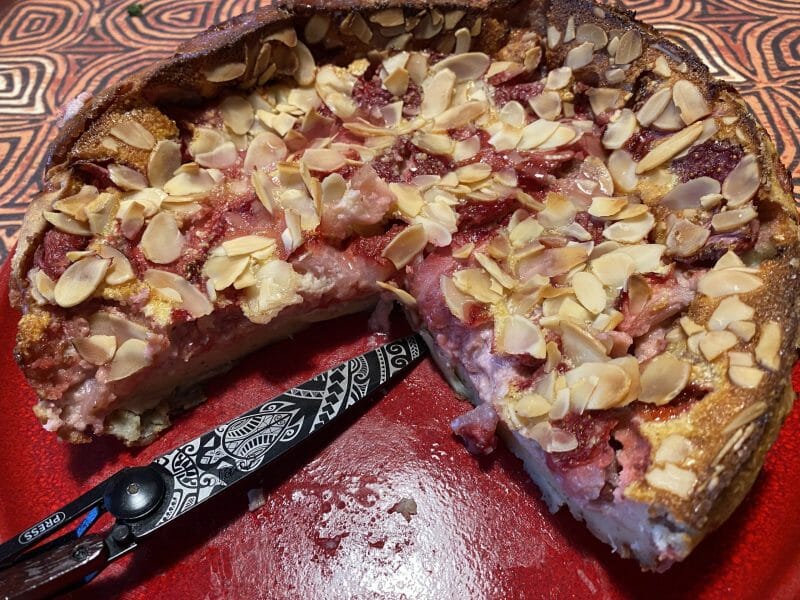 Cliquez pour zoomer ! Clafoutis aux fraises Thermomix par Miminefer