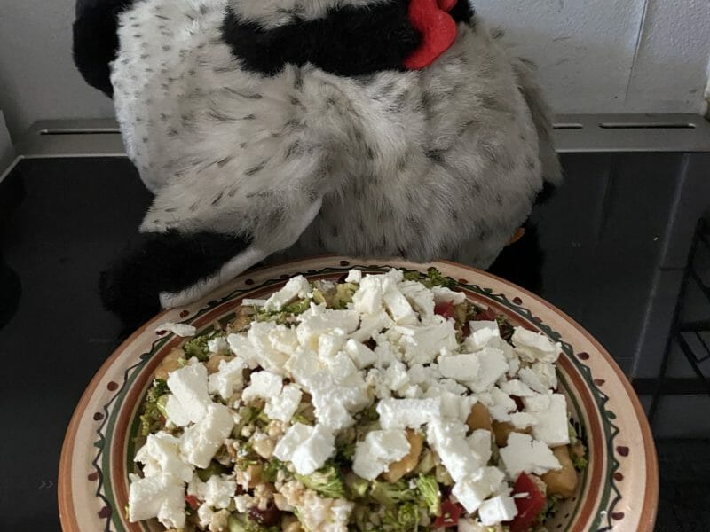 Cliquez pour zoomer ! Salade de brocolis Thermomix par Miminefer