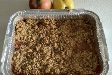 Cliquez pour zoomer ! Crumble aux Pommes Thermomix par Miminefer