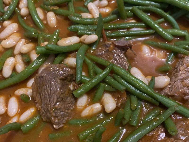 Cliquez pour zoomer ! Tajine de haricots lingots blanc Thermomix par Miminefer