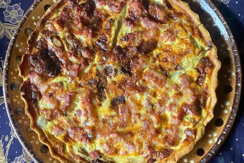 Cliquez pour zoomer ! Quiche endives, lardons et gorgonzola Thermomix par Miminefer