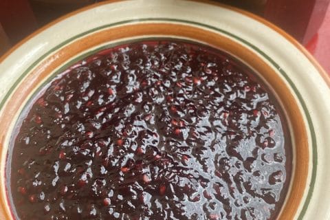 Cliquez pour zoomer ! Confiture de mûres Thermomix par Miminefer