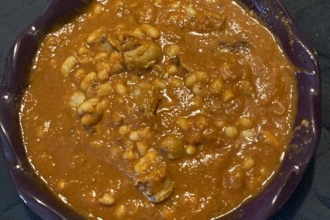 Cliquez pour zoomer ! Tajine de haricots lingots blancs Thermomix par Miminefer