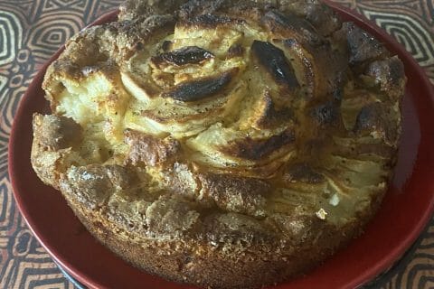 Cliquez pour zoomer ! Gâteau aux pommes et mascarpone Thermomix par Miminefer