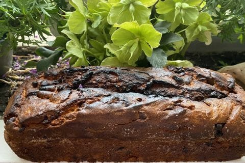 Cliquez pour zoomer ! Cake à la ricotta et aux pépites de chocolat Thermomix par Miminefer