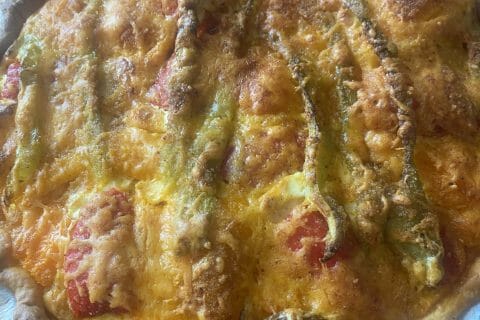 Cliquez pour zoomer ! Quiche poivrons et chorizo Thermomix par Miminefer