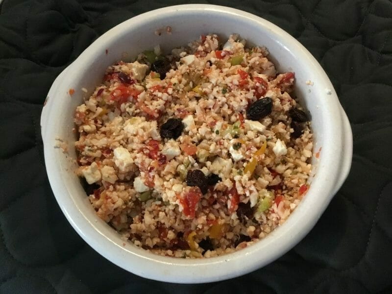 Taboulé de chou-fleur au Thermomix - Cookomix