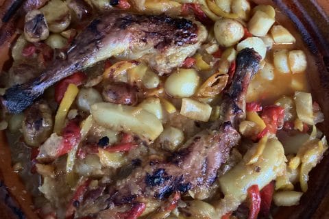 Cliquez pour zoomer ! Clafoutis aux poires et aux raisins secs Thermomix par Miminefer