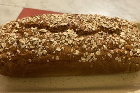 Cliquez pour zoomer ! Pain aux flocons d’avoine et au miel Thermomix par Miminefer