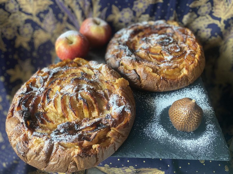 Cliquez pour zoomer ! Gâteau aux pommes et mascarpone Thermomix par Miminefer