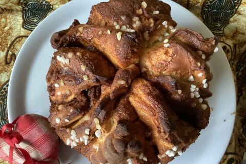 Cliquez pour zoomer ! Brioche à effeuiller à la cannelle Thermomix par Miminefer
