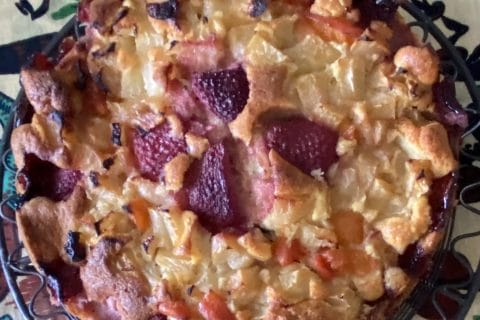 Cliquez pour zoomer ! Gâteau amandes et fruits rouges Thermomix par Miminefer
