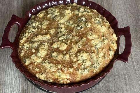 Cliquez pour zoomer ! Clafoutis de poireaux et lardons Thermomix par Miminefer