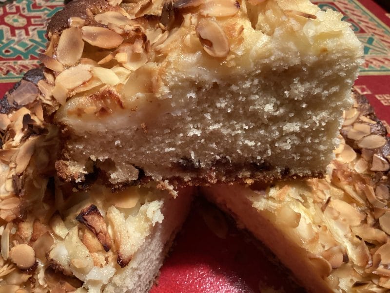 Cliquez pour zoomer ! Gâteau à la semoule et aux pommes Thermomix par Miminefer
