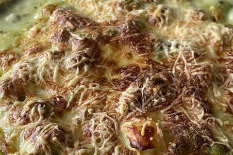 Cliquez pour zoomer ! Gratin de choux de Bruxelles au comté Thermomix par Miminefer