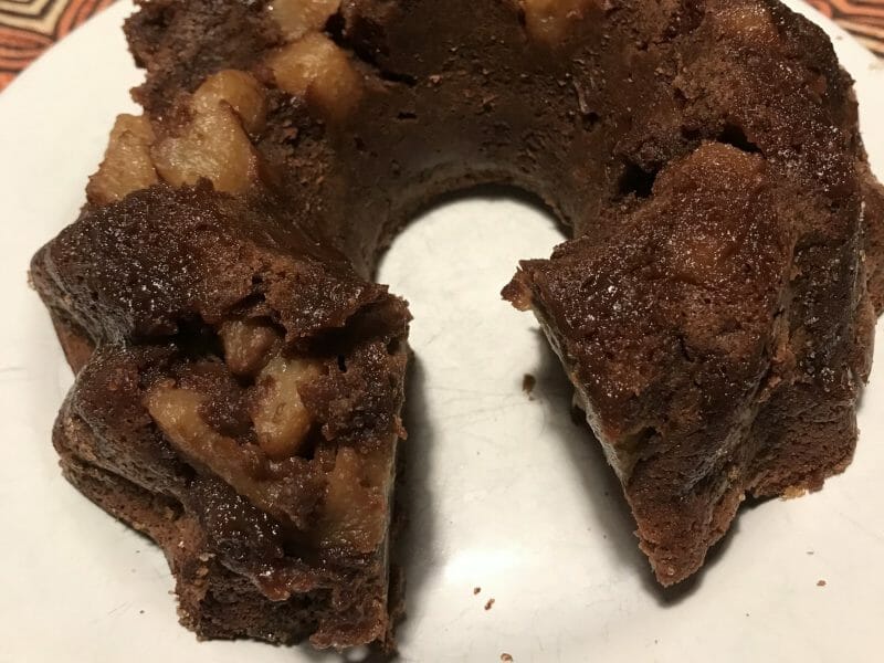 Cliquez pour zoomer ! Gâteau des femmes pressées poires et chocolat Thermomix par Miminefer