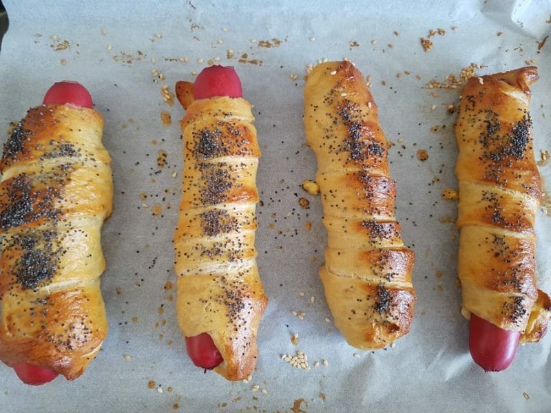 Cliquez pour zoomer ! Pretzel dog Thermomix par Choppy