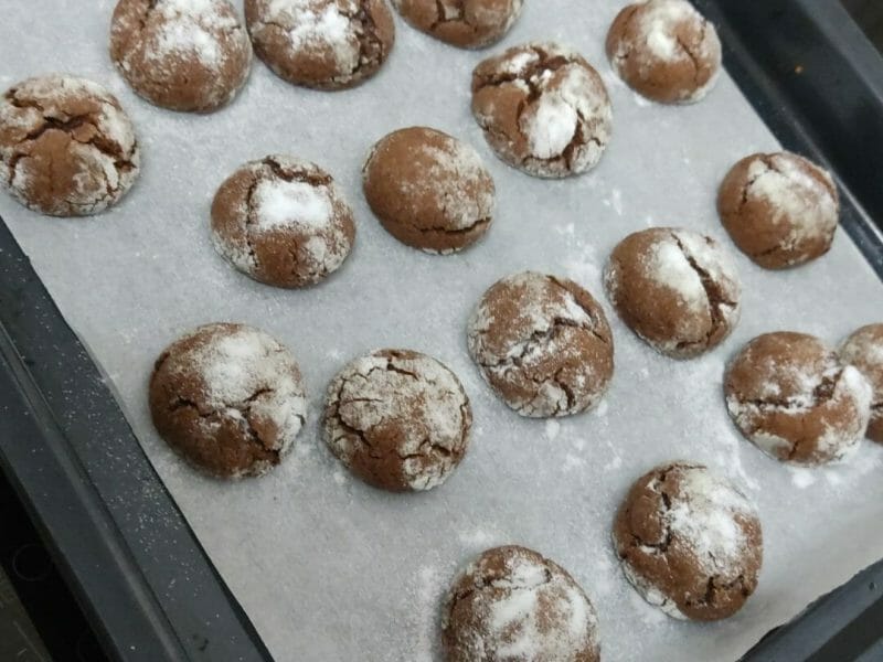 Cliquez pour zoomer ! Craquelés au chocolat Thermomix par laura_574