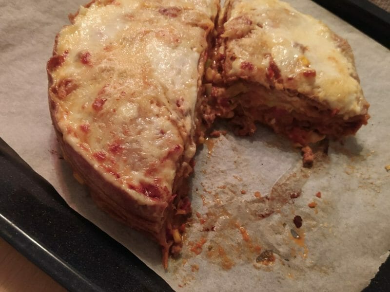 Cliquez pour zoomer ! Lasagnes de tortillas Thermomix par aurelie_725