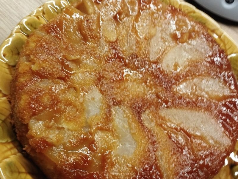 Cliquez pour zoomer ! Gâteau renversé aux pommes caramélisées Thermomix par aurelie_725