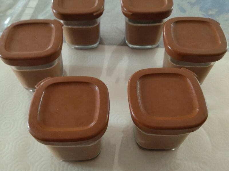 Cliquez pour zoomer ! Danette au chocolat Thermomix par fleurette33