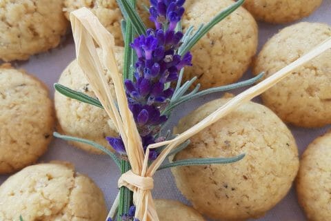 Cliquez pour zoomer ! Cookies à la lavande Thermomix par Ptitpouick