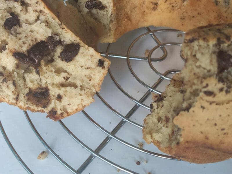 Cliquez pour zoomer ! Plum cake aux pépites de chocolat Thermomix par jassante