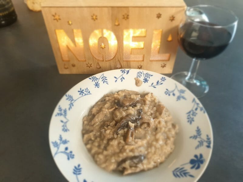 Cliquez pour zoomer ! Risotto poulet et champignons Thermomix par jennifer66600