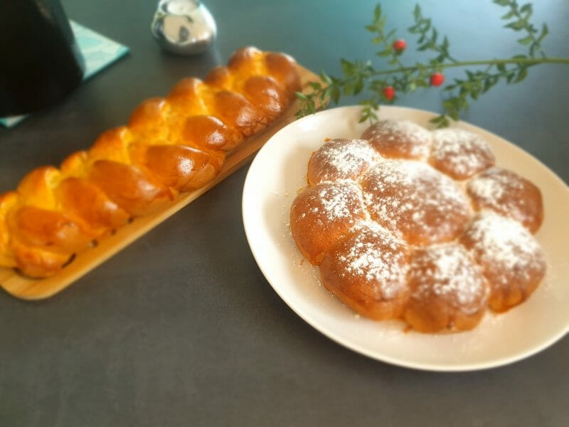 Cliquez pour zoomer ! Brioche tressée à la mie filante Thermomix par jennifer66600