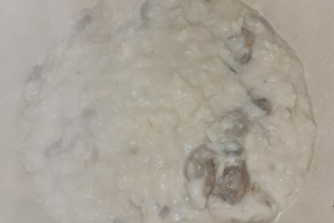 Cliquez pour zoomer ! Risotto poulet et champignons Thermomix par laetitia_508