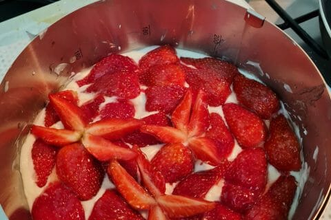 Cliquez pour zoomer ! Tarte aux fraises sans cuisson Thermomix par laetitia_508