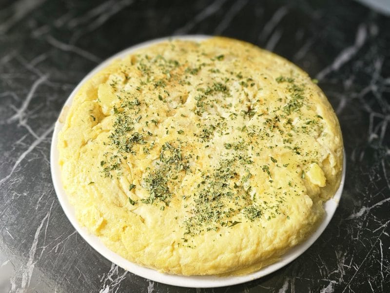 Cliquez pour zoomer ! Tortilla de patatas Thermomix par laetitia_508